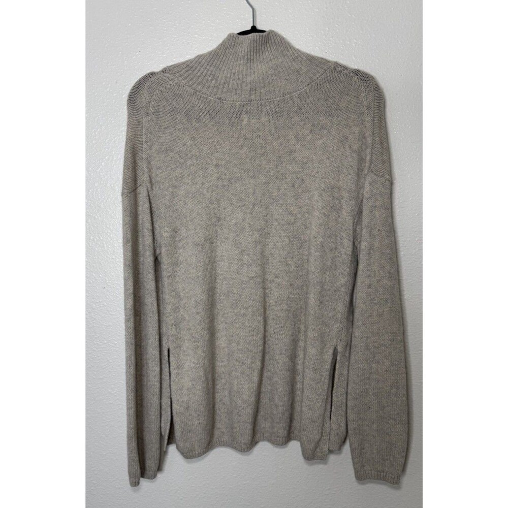 Vince Women's Sweater  Wool Yak Blend Oatmeal Size Small
